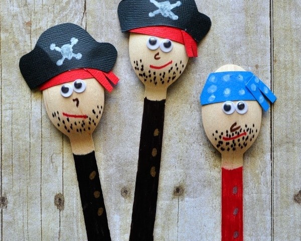 Wooden Spoon Pirate Crew