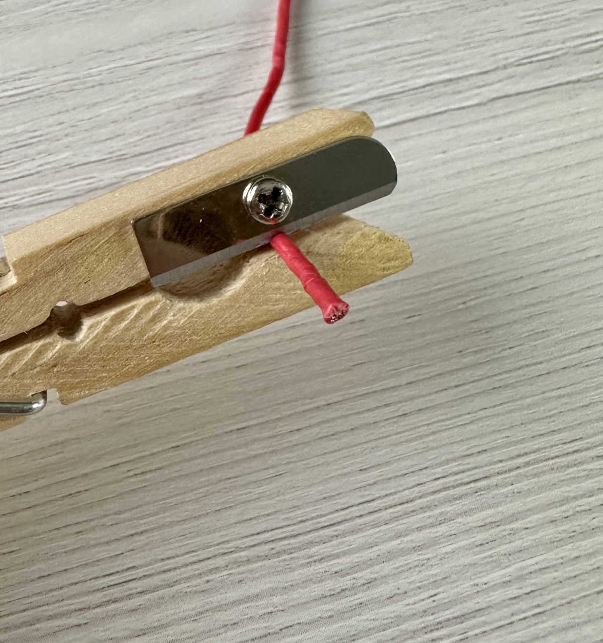 Use a Pencil Sharpener to Remove the Rubber Outer Part of Cables