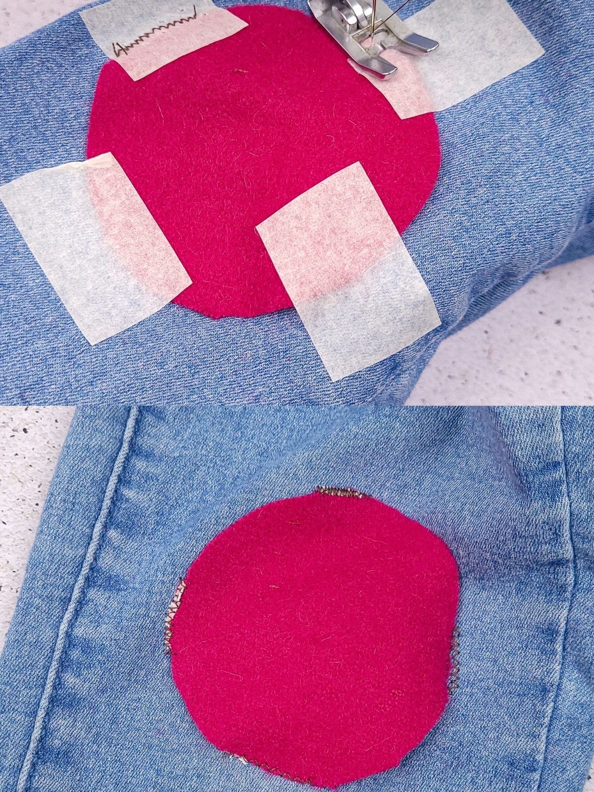 Patch Big Holes in Your Clothes