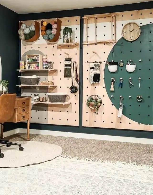 Pegboard Wall