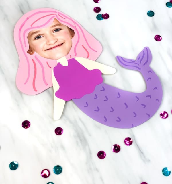 Mermaid Photo Craft