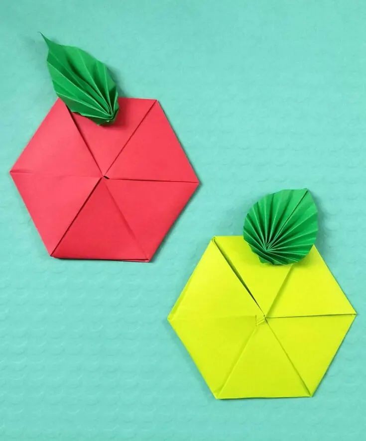 Origami Apple