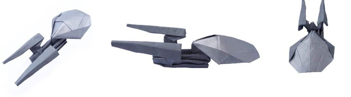 Starship Enterprise Origami Craft