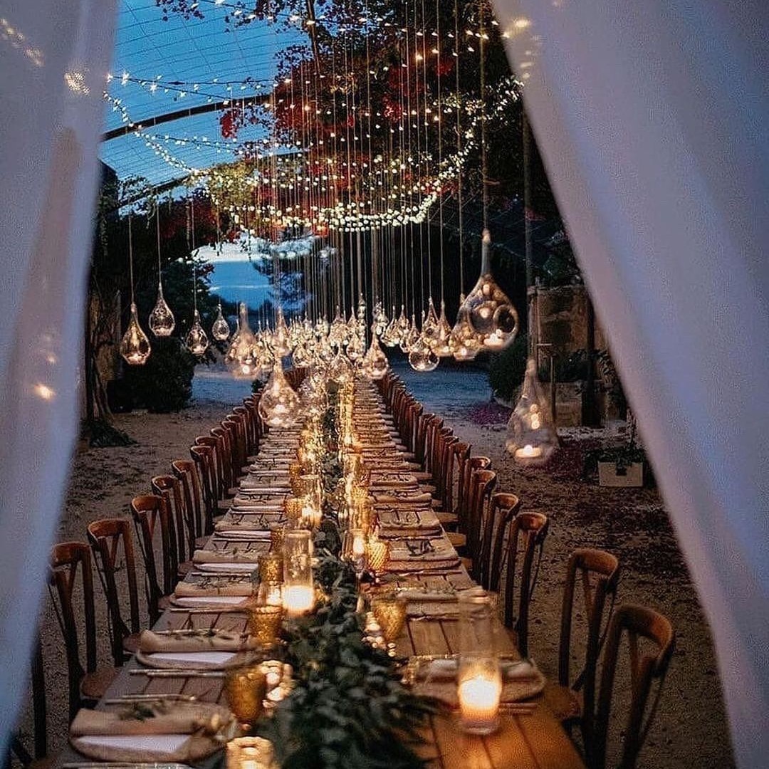 Under The Starry Skies And Glass Lanterns