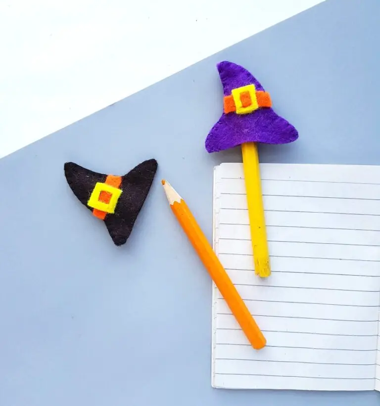 Witch Hat Pencil Toppers