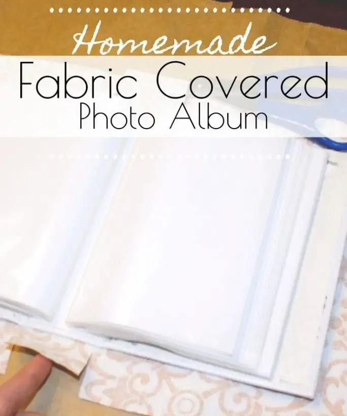 Fabric Covered Photo Album