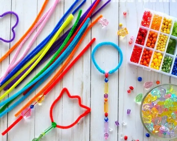 Pipe Cleaner Bubble Wand Craft