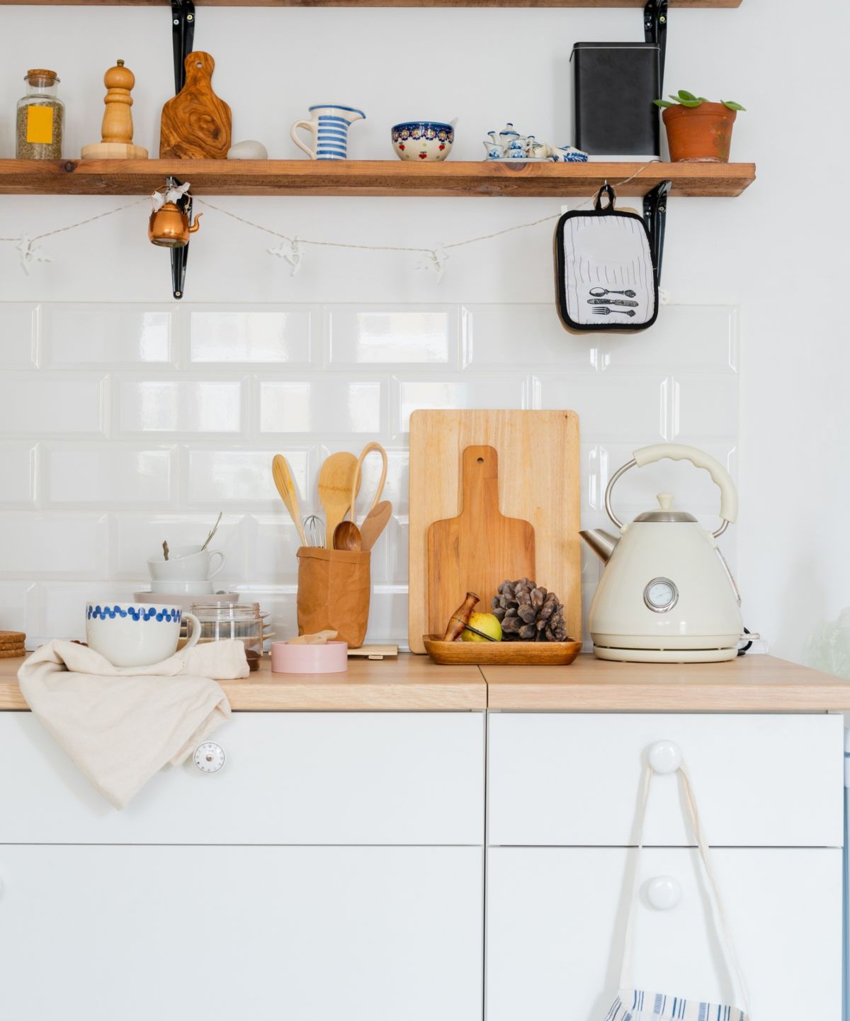 Modern Wooden Shelving