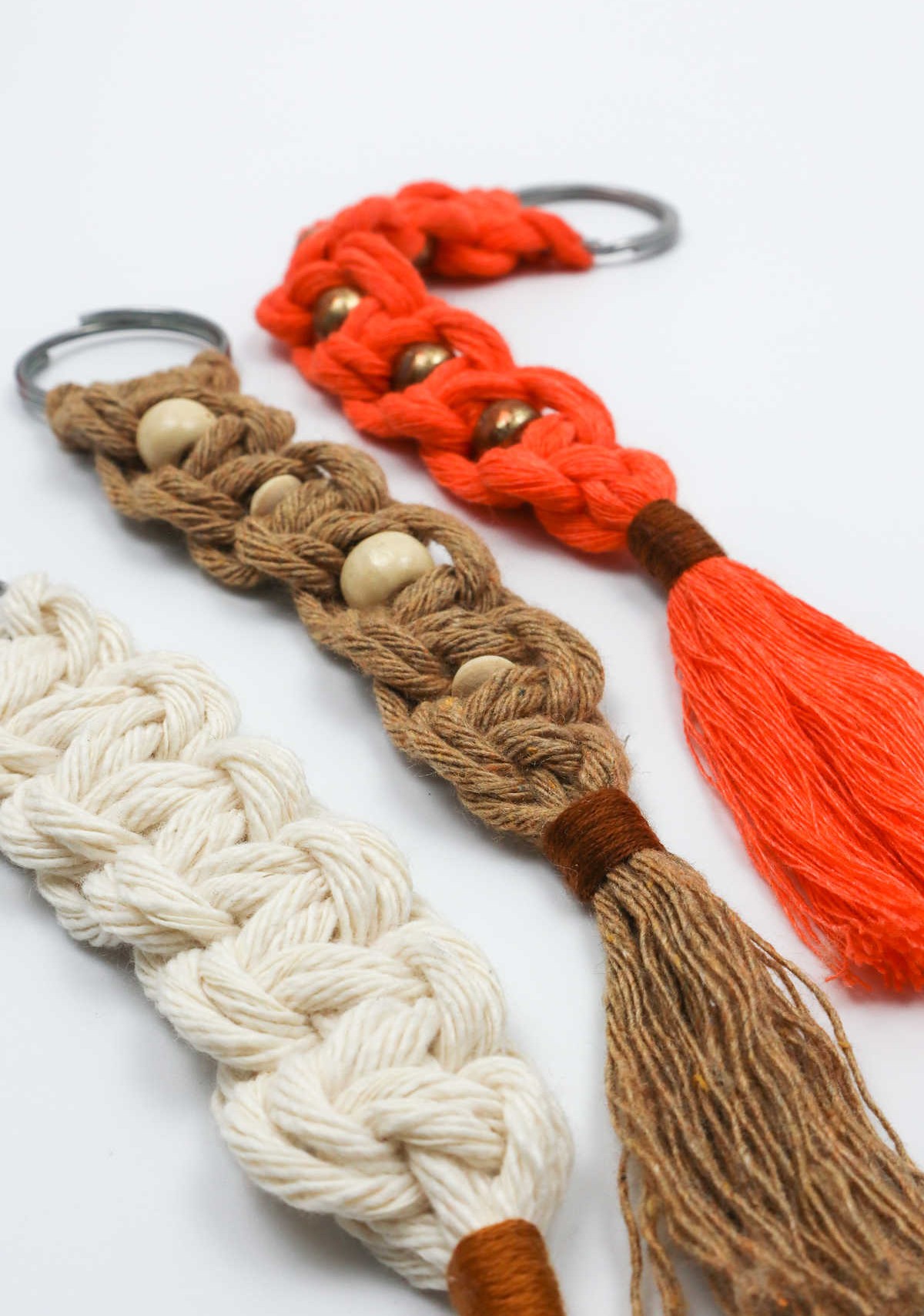 DIY Macrame Keychain (Step-by-Step Tutorial)