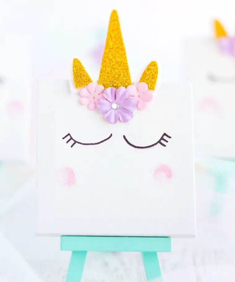 Unicorn Mini Display Canvas