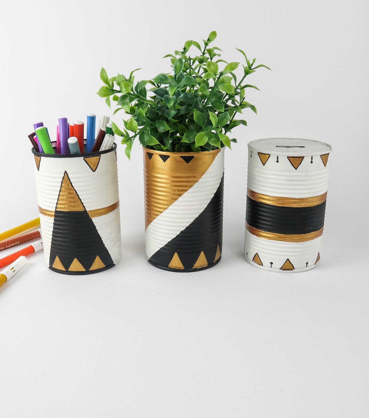 Where Can You Use These Upcycled Tin Cans?