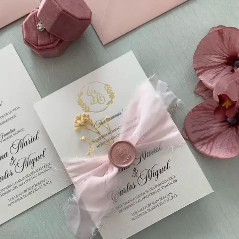 Blush and Pink Invitation