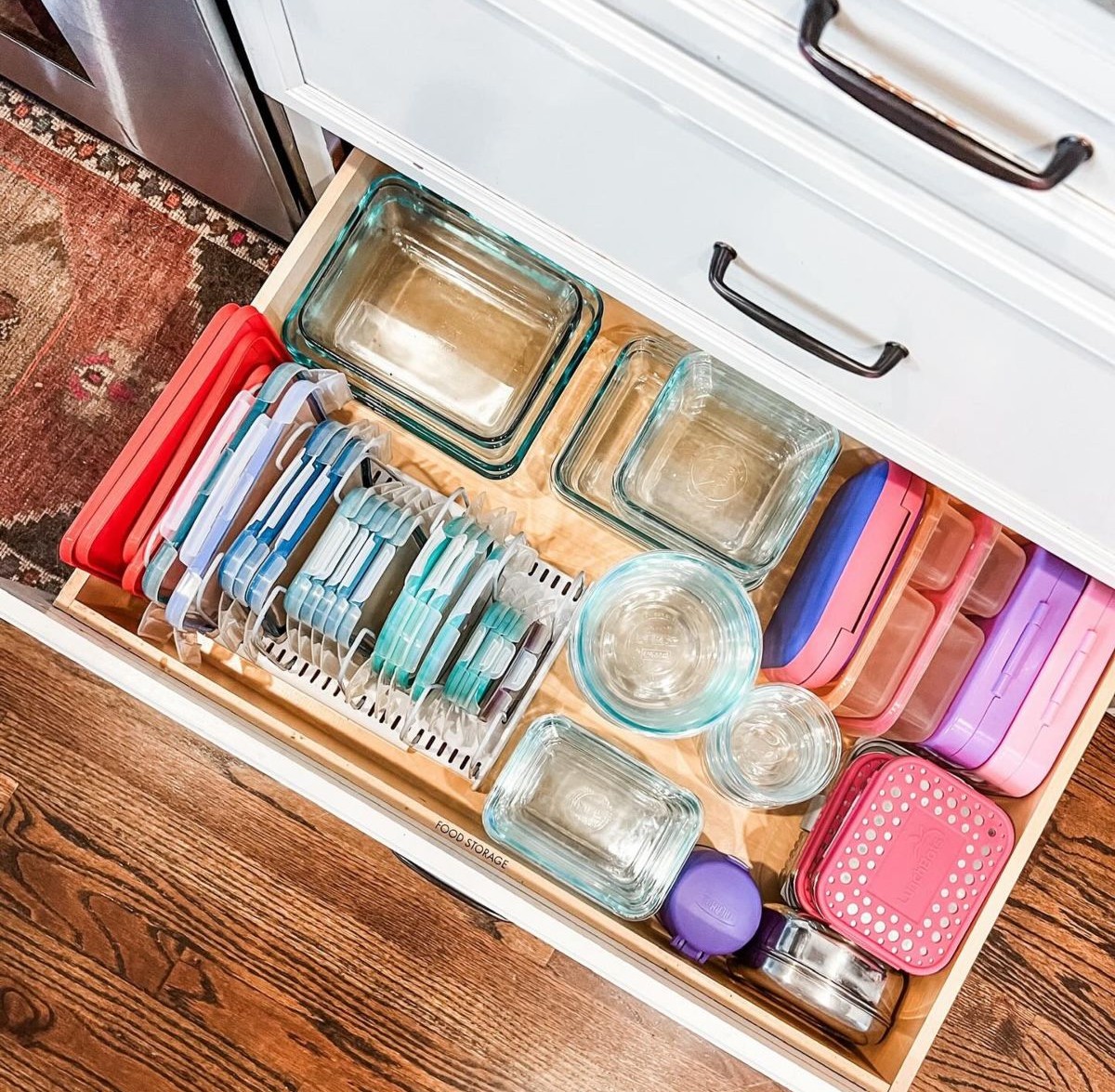 Organized Lids and Containers