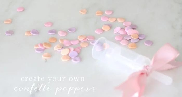 DIY Confetti Poppers