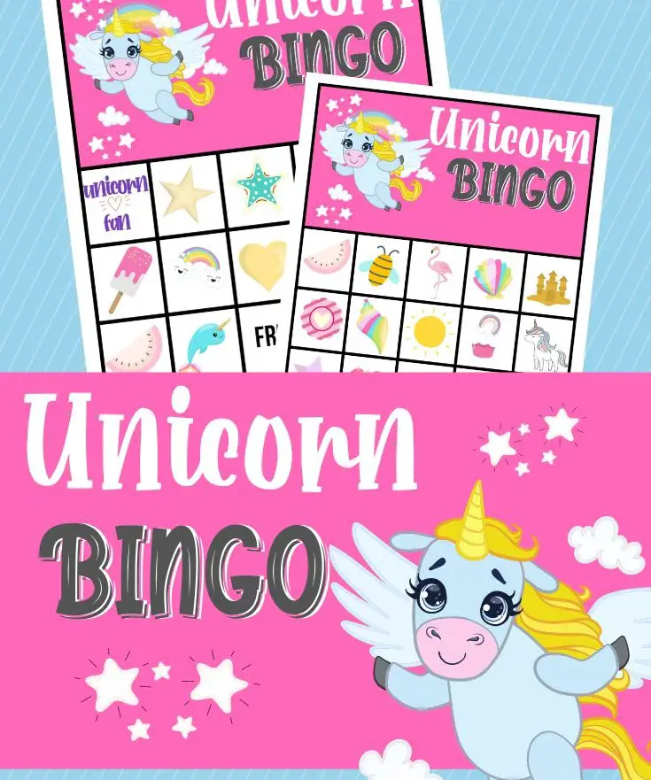 Unicorn Bingo Game