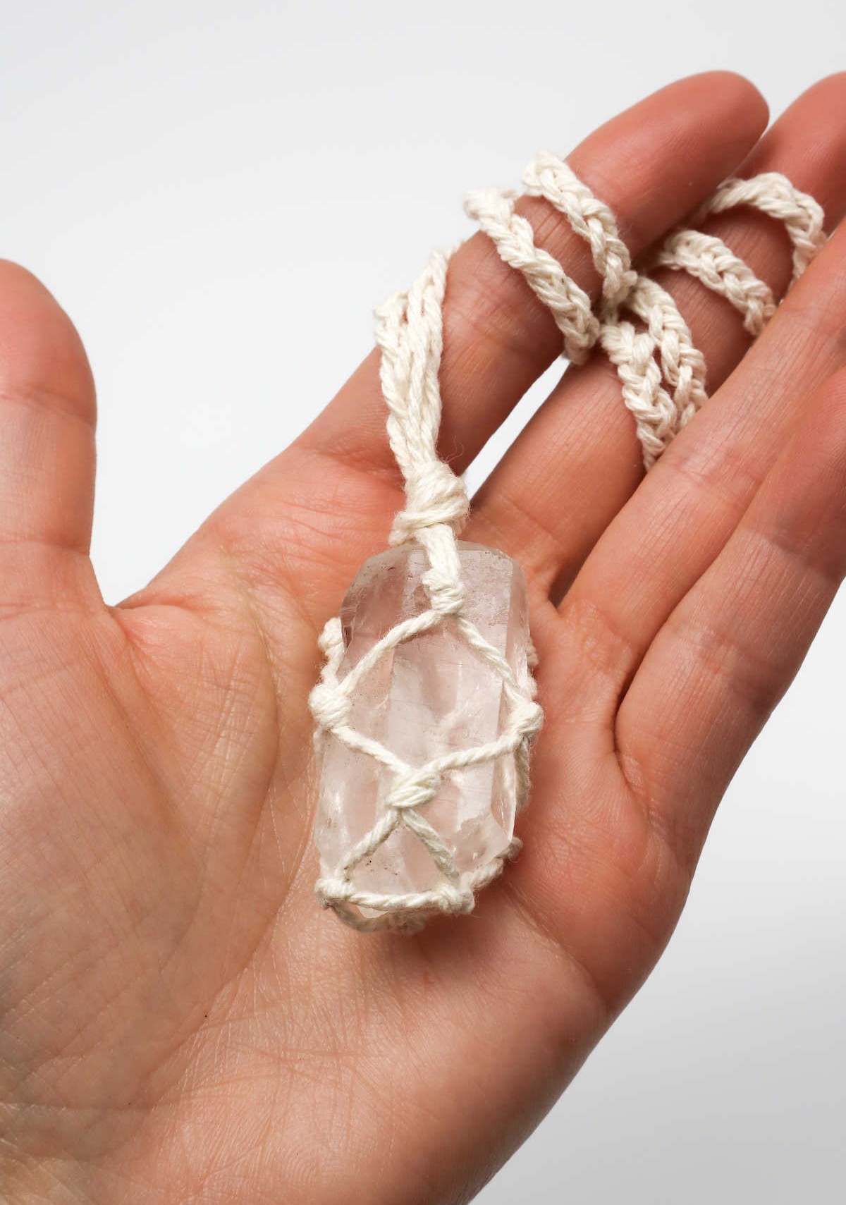 Easy DIY Stone Necklace (Step-by-Step)