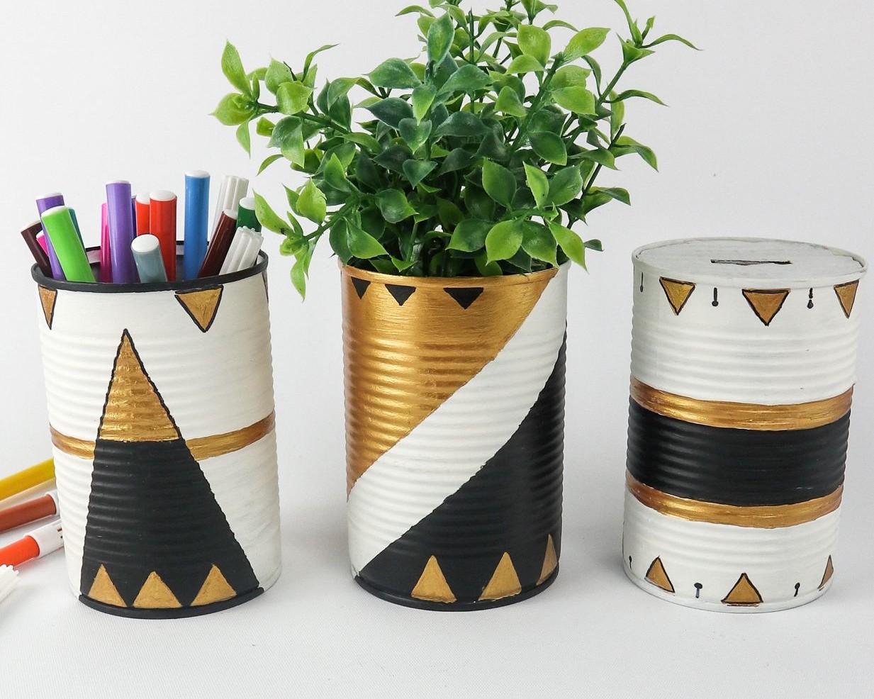 Where Can You Use These Upcycled Tin Cans?