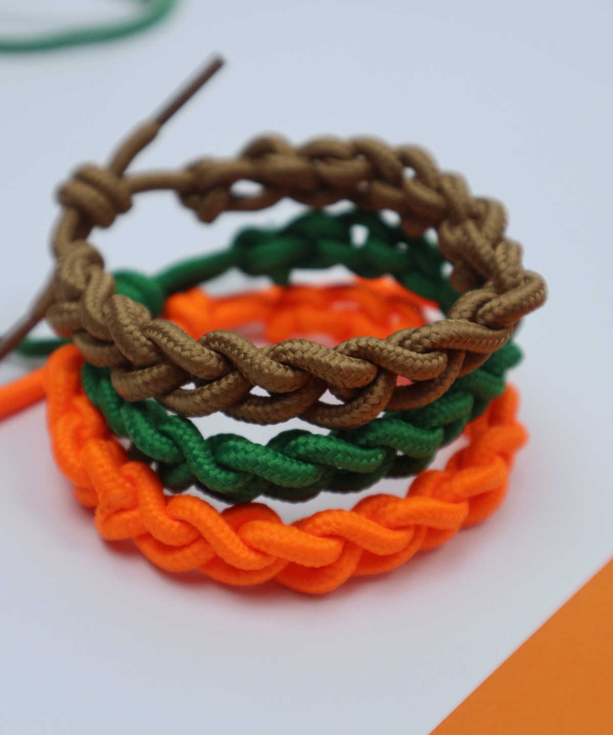 DIY Bracelet Out of Shoelaces