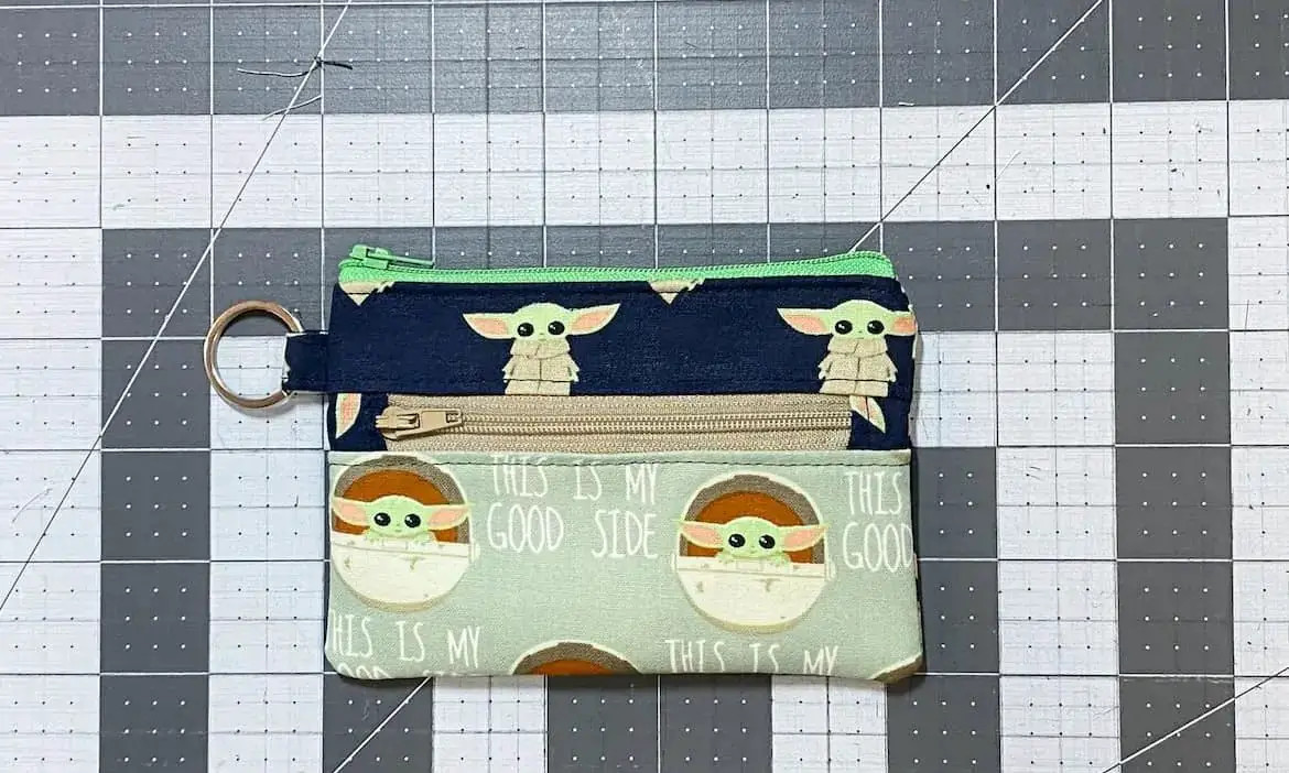 Coin Purse with Key Ring