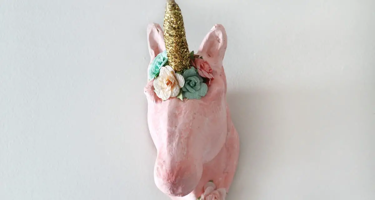 Unicorn Head Decor