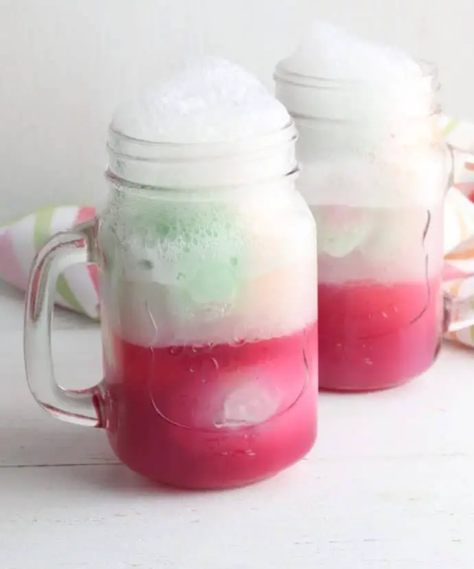 Unicorn Sherbet Float