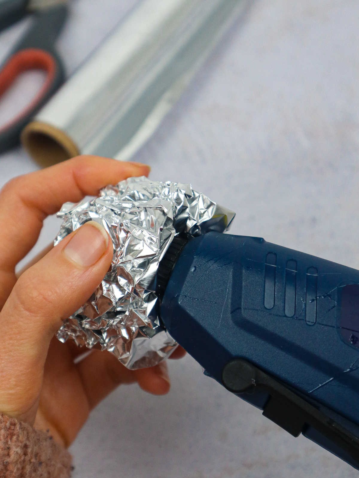 Clean the Glue Gun with Foil