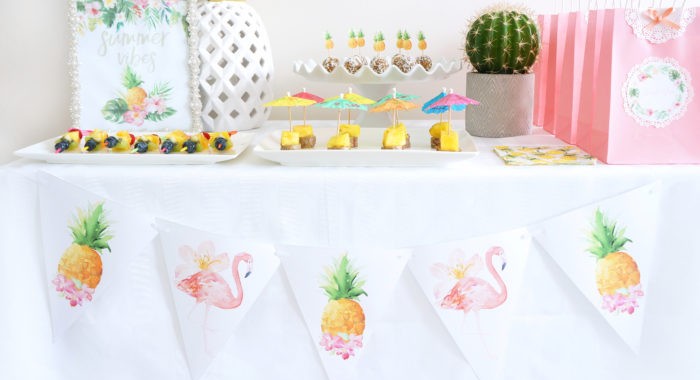 Tropical Party Banner