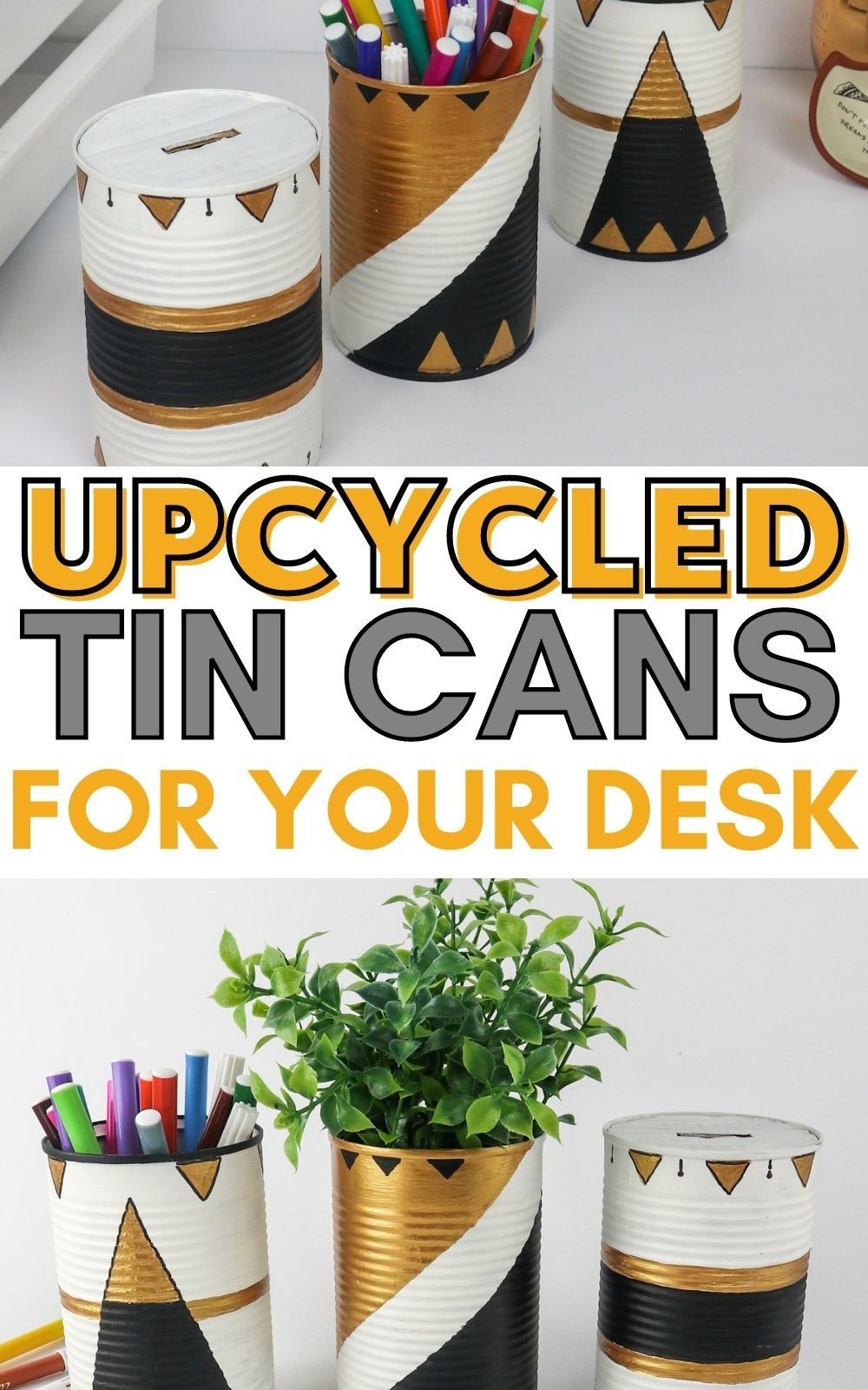 Where Can You Use These Upcycled Tin Cans?