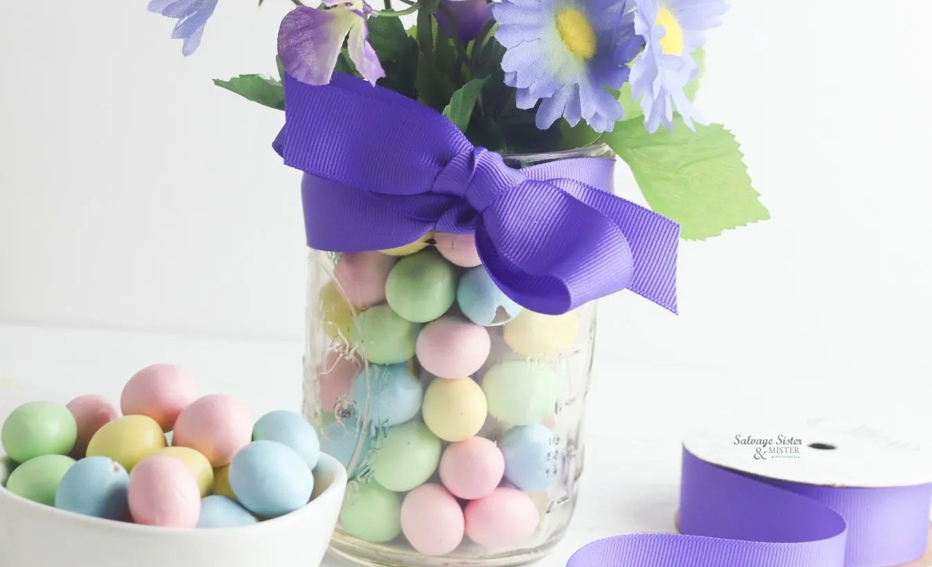 Easter Candy Vase