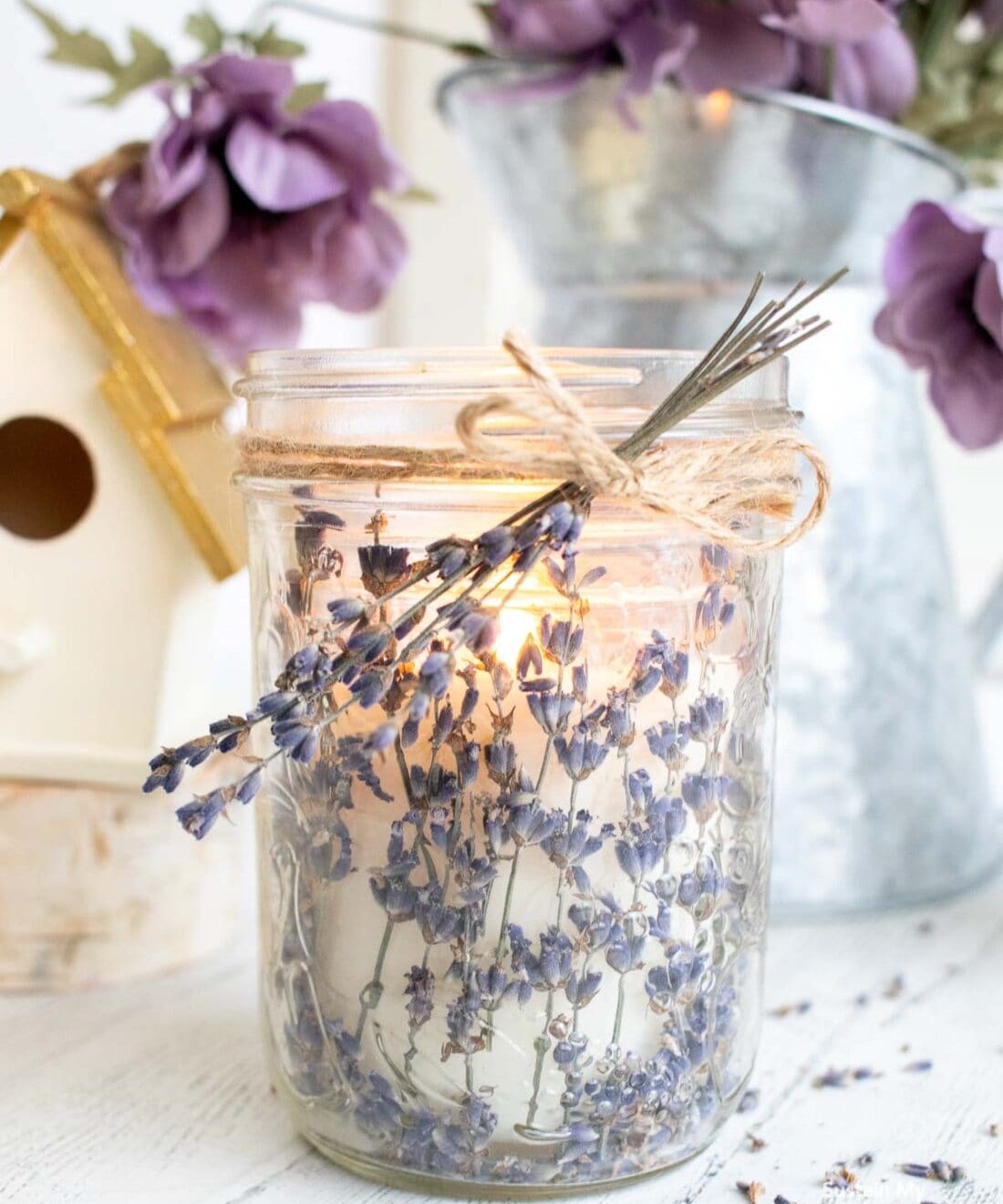 Lavender Candles