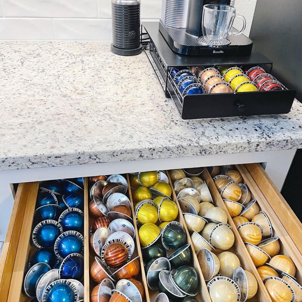 Coffee Pod Drawer Organizer