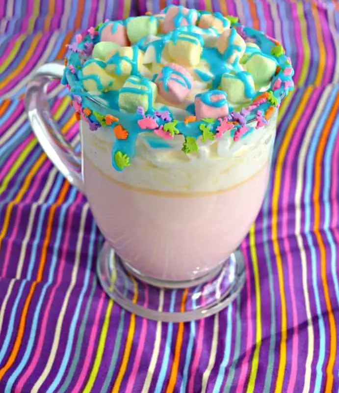 Unicorn Hot Chocolate