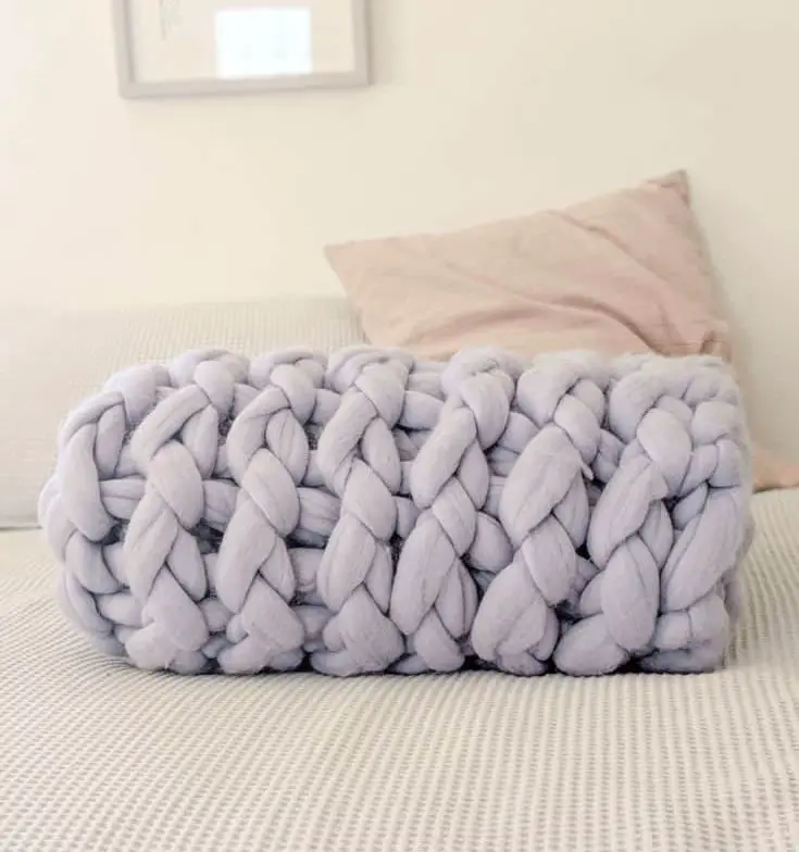 Chunky Knit Blanket