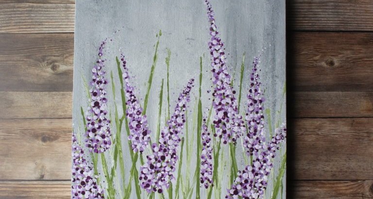 Lavender Acrylics
