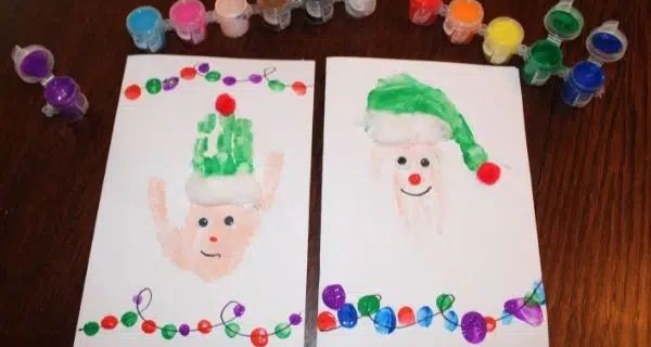 Elf Handprint Craft