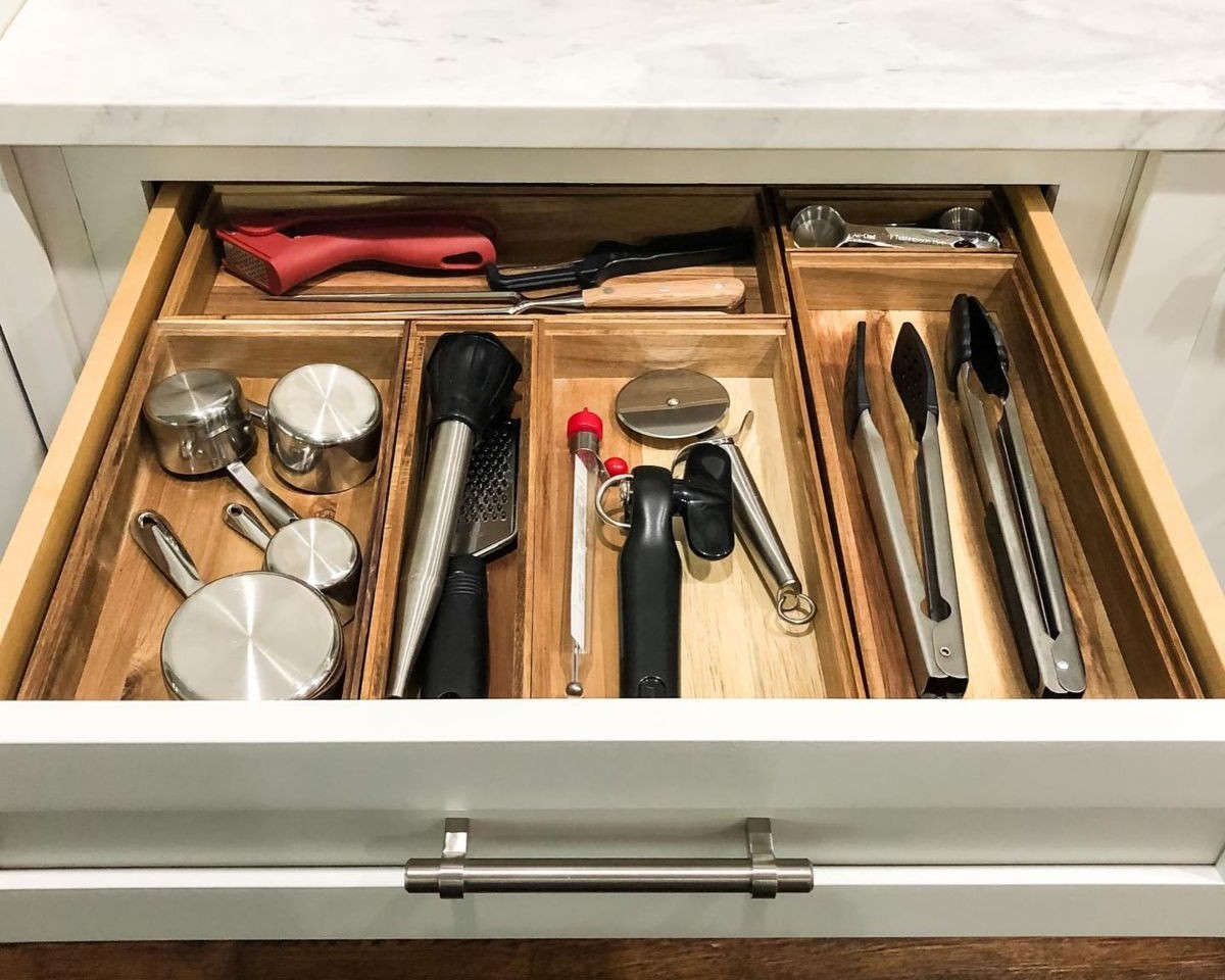 Organized Utensil Drawer