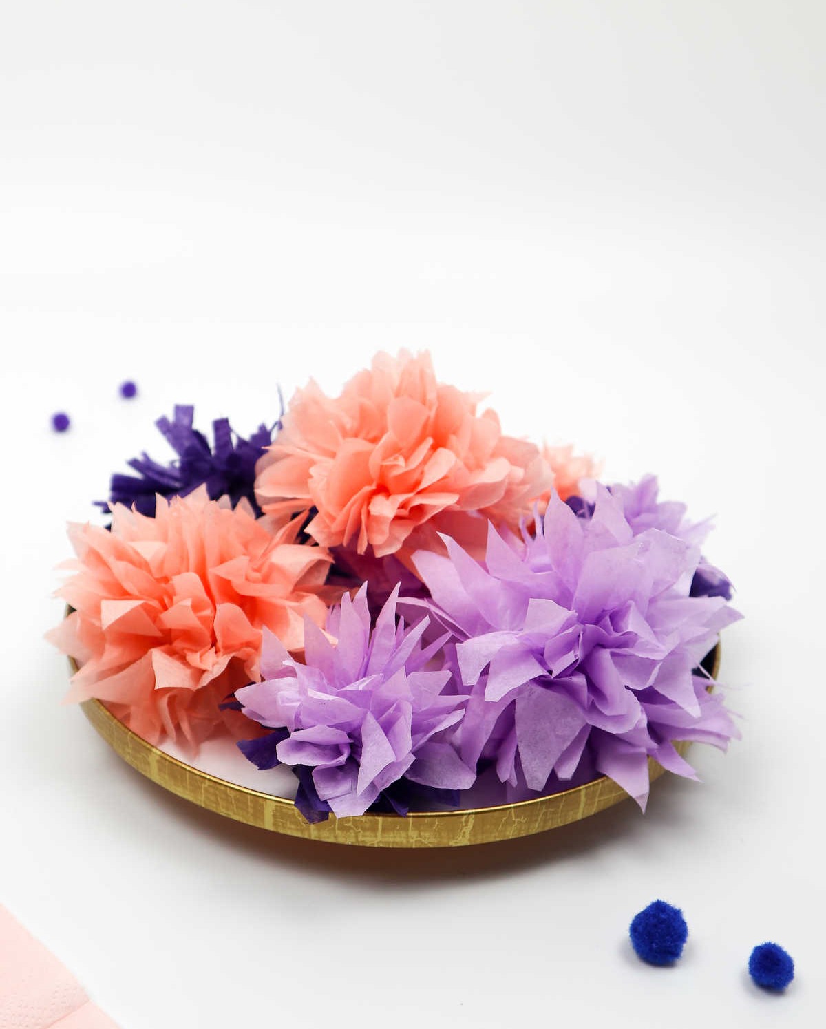 Watch: How to Make Tissue Paper Flowers