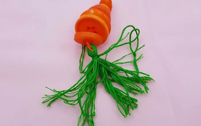 Carrot Easter Ornament