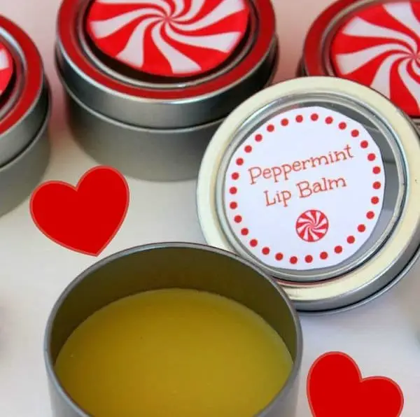 DIY Peppermint Lip Balm