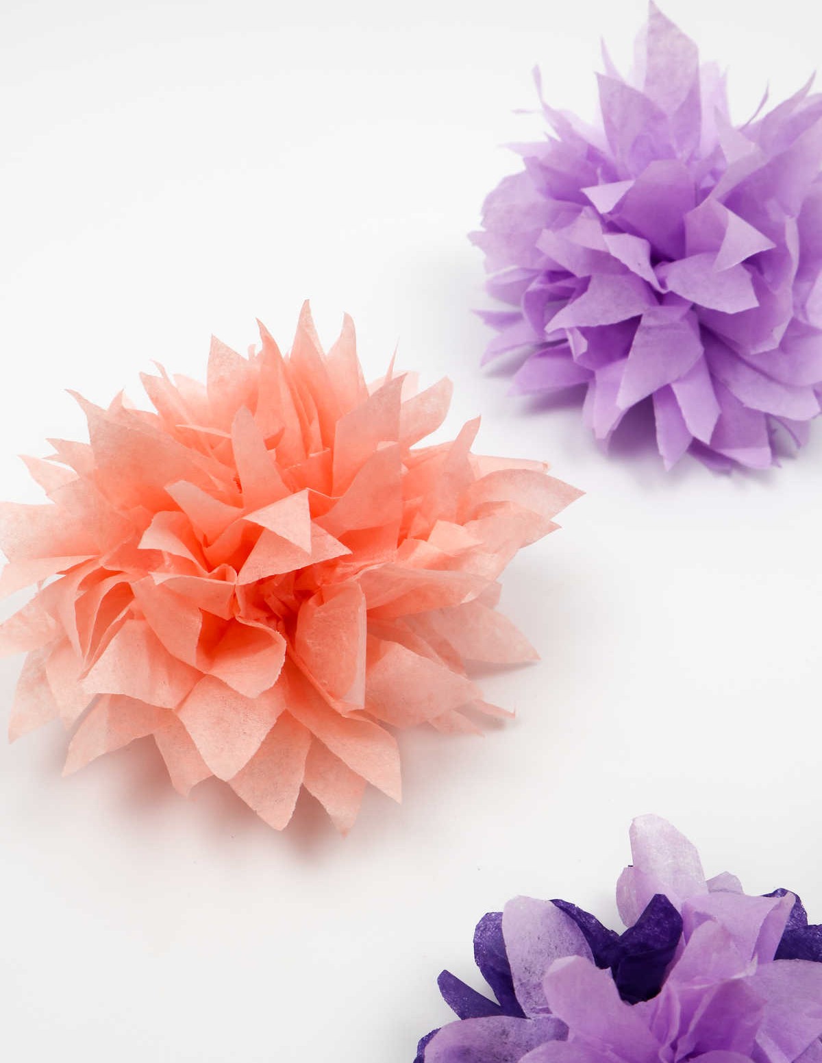 How to Make Tissue Paper Flowers (Step-by-Step)