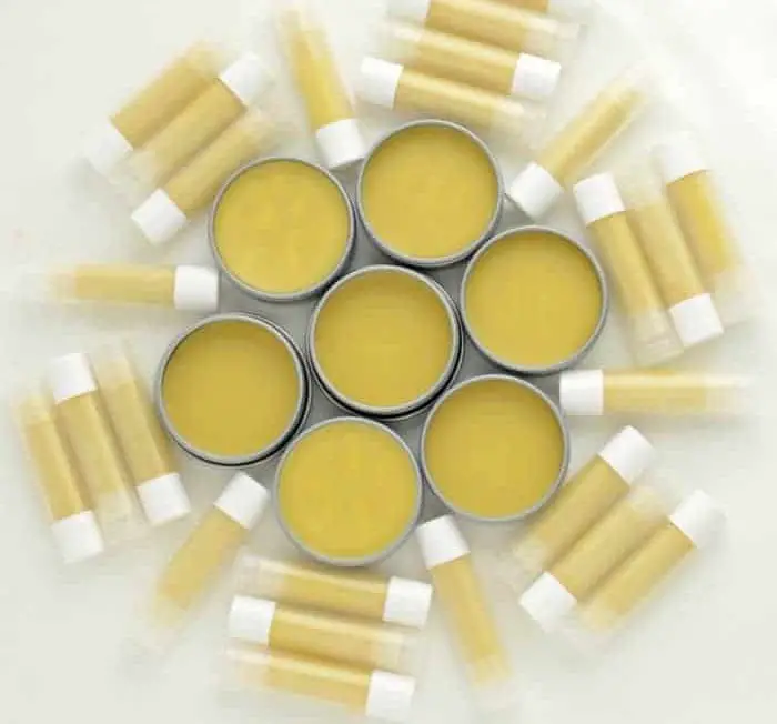 DIY Homemade Beeswax Lip Balm