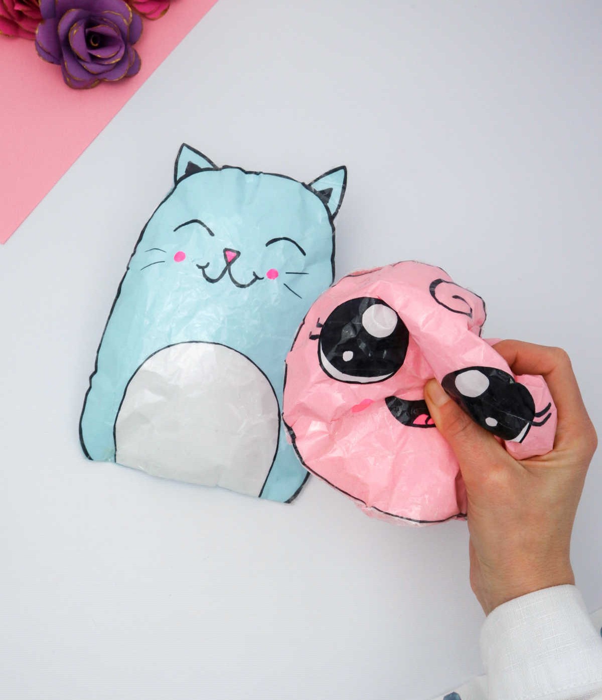 How to Make Paper Squishies (with Free Printable)