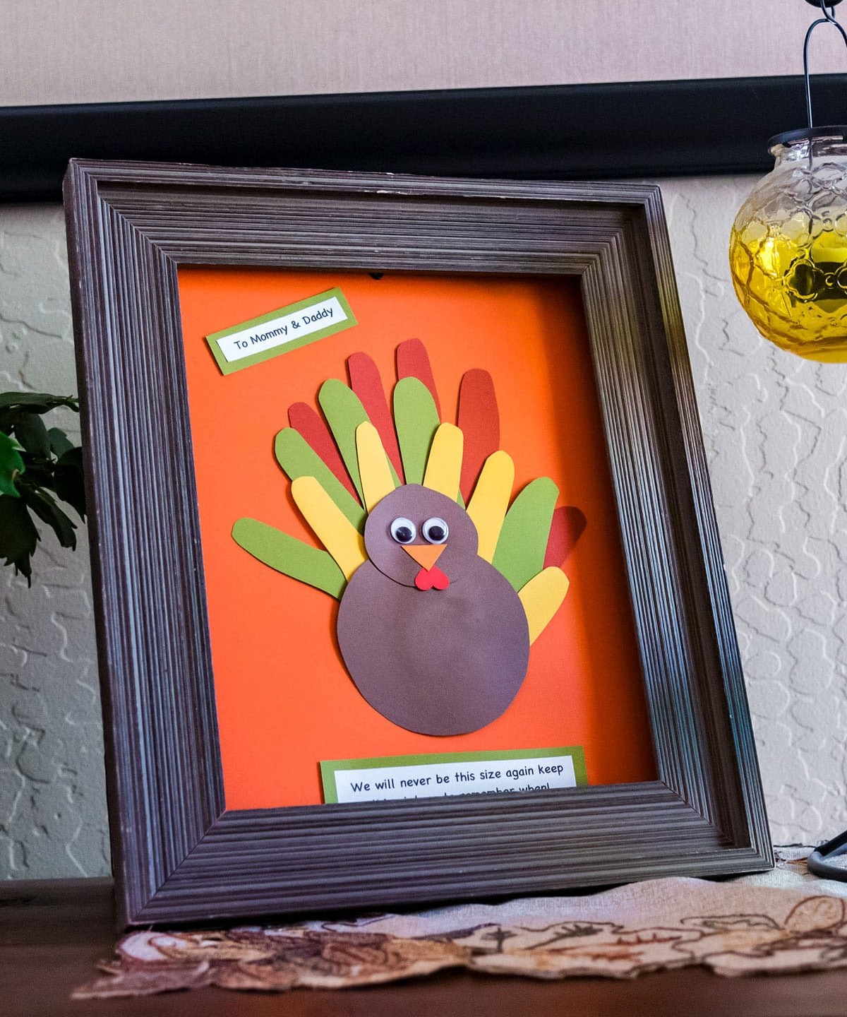 Family Handprint Turkey