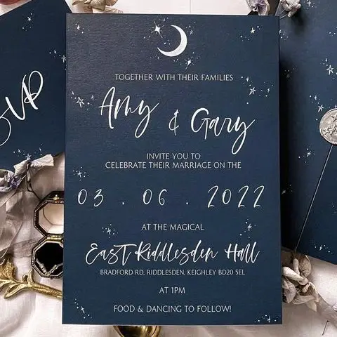 Starry Nights Fairytale Invitation