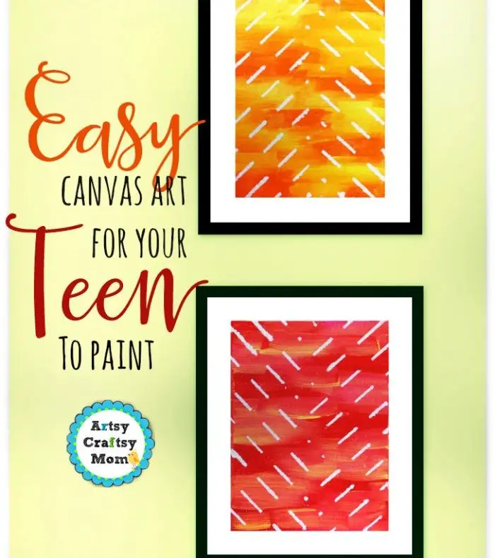 Easy Canvas Art for Teenagers